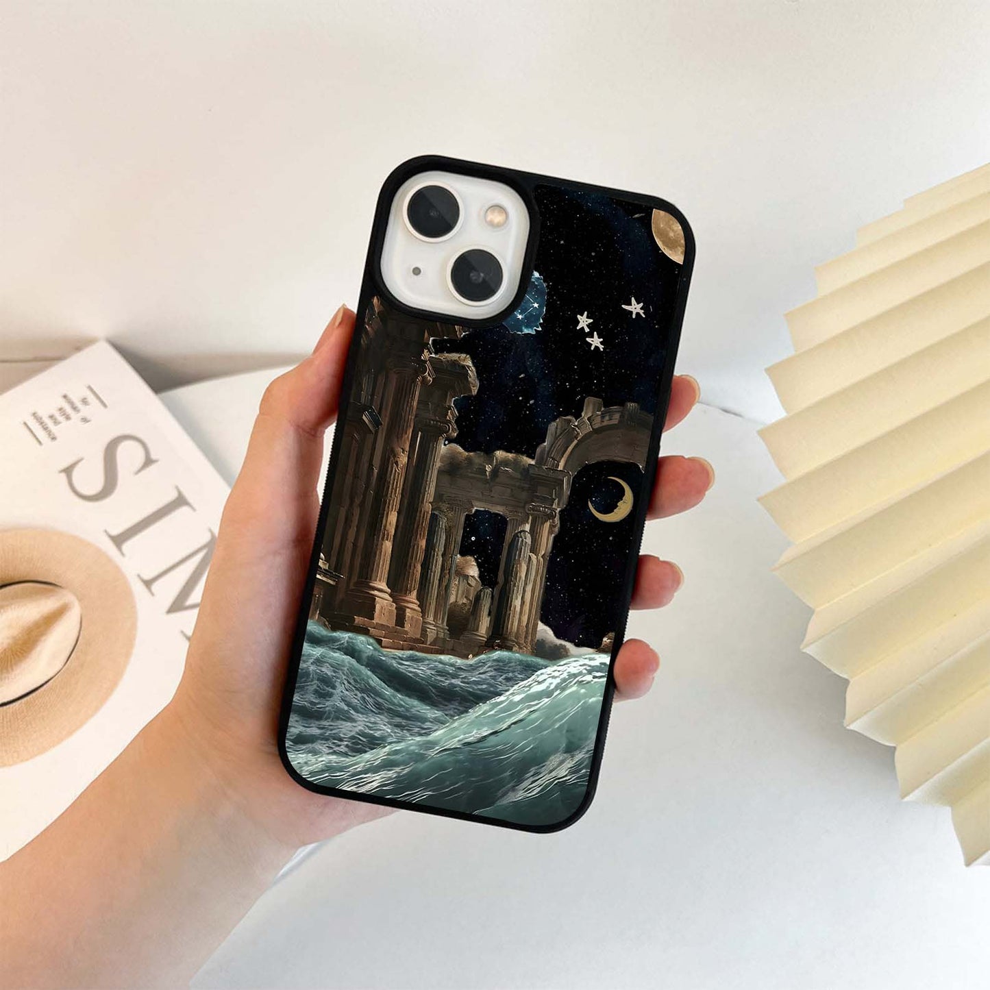 Greece Ocean Glass Case