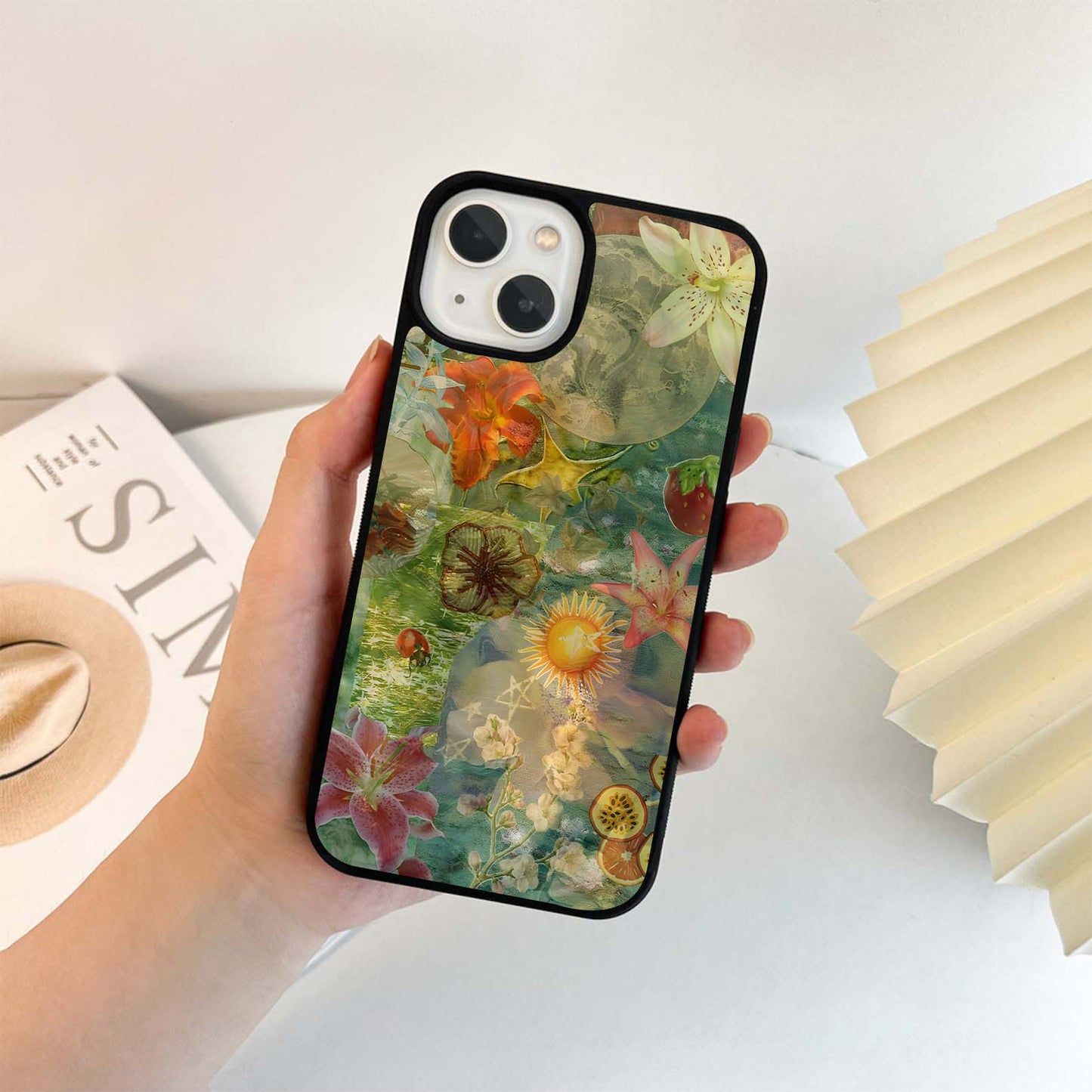 Green Mist Calm Glass Case