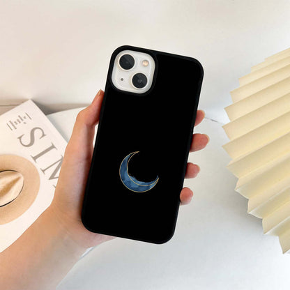 Half Blue Moon Glass Case