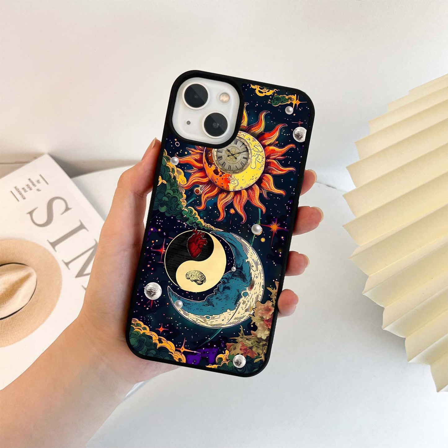 Solar Lunar Balance Glass Case