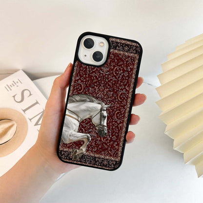 Royal Ride Rug Glass Case