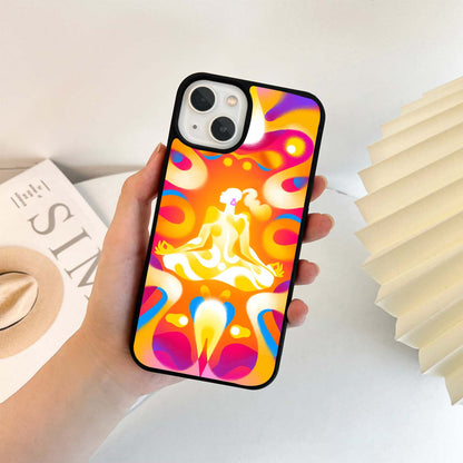 Vibrant Zen Pulse Glass Case