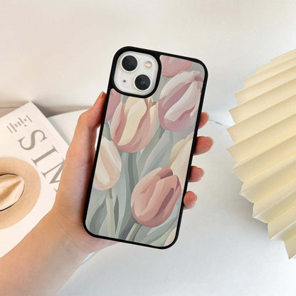 Illustration Tulip Glass Case