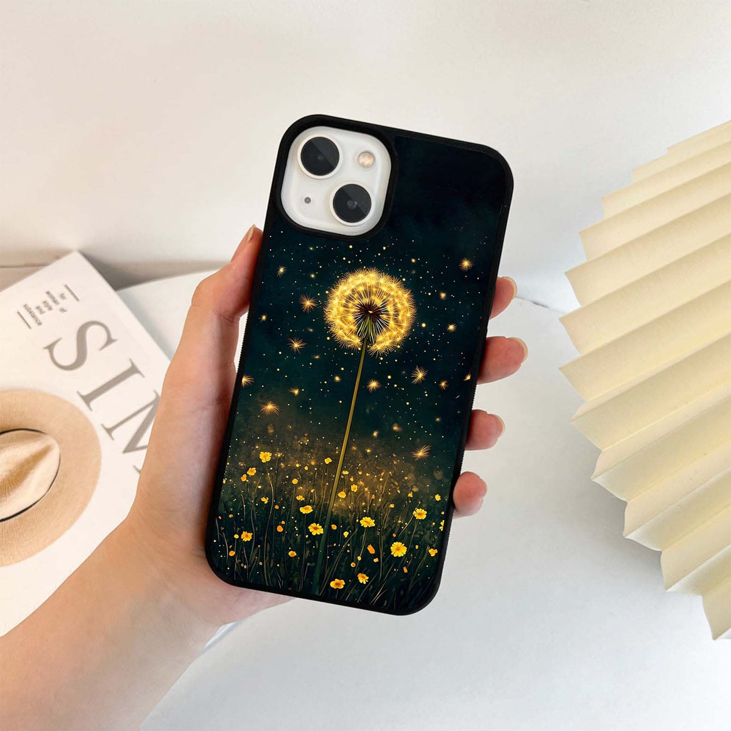 Midnight Wish Bloom Glass Case