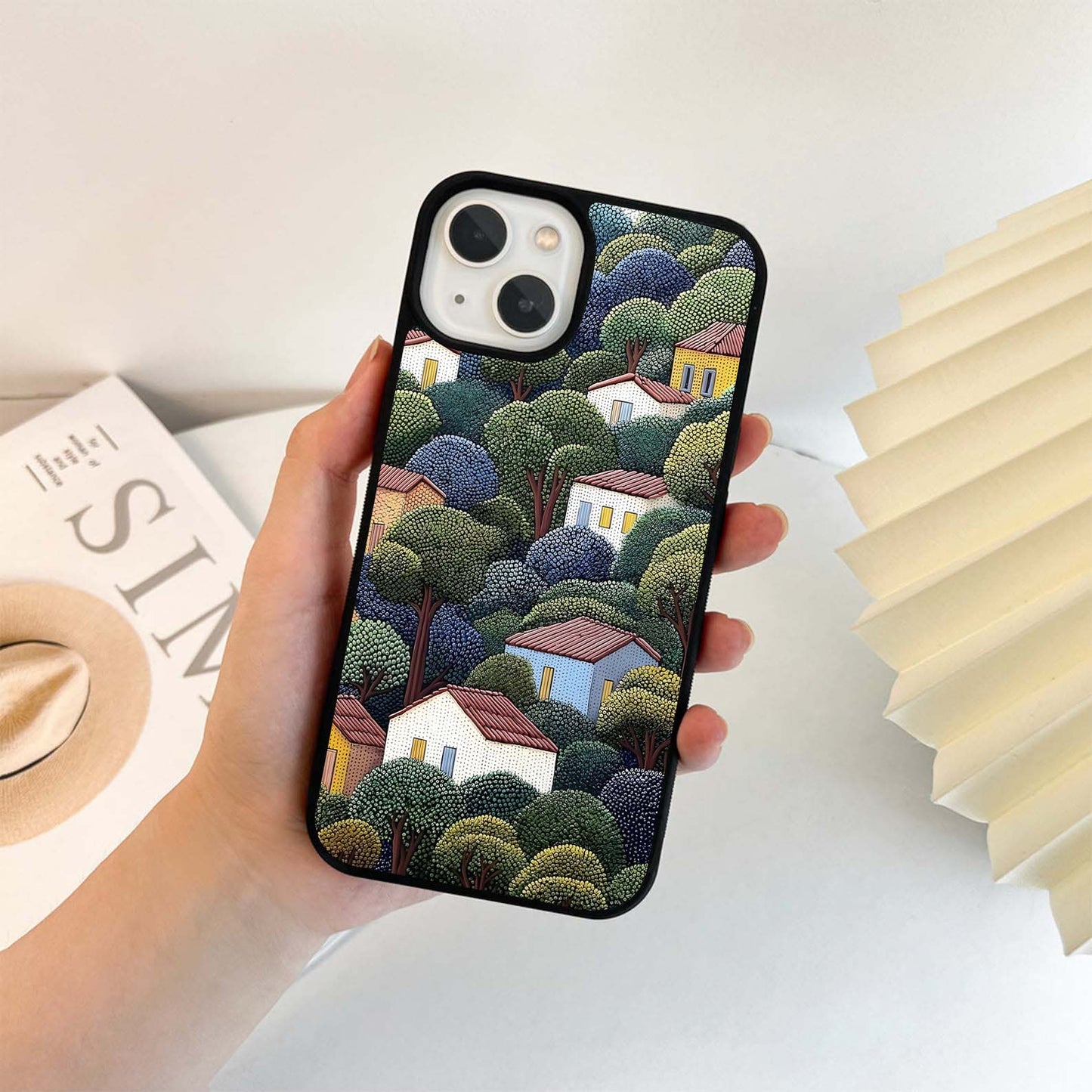 Celestial House Design Glass Case