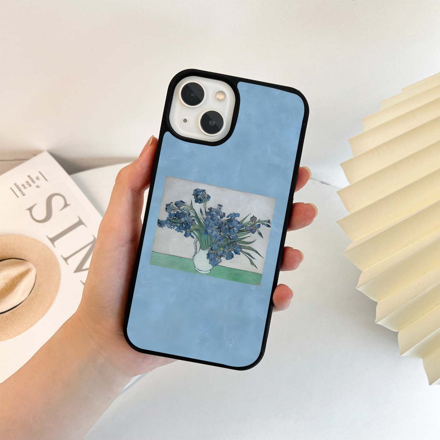 Blue Mood Fall Glass Case