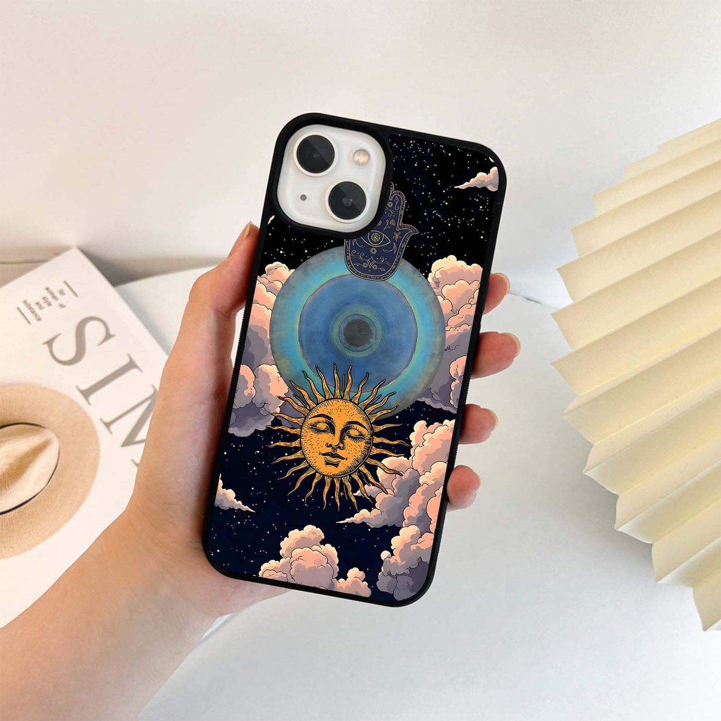 Mystic Cosmic Amulet Glass Case