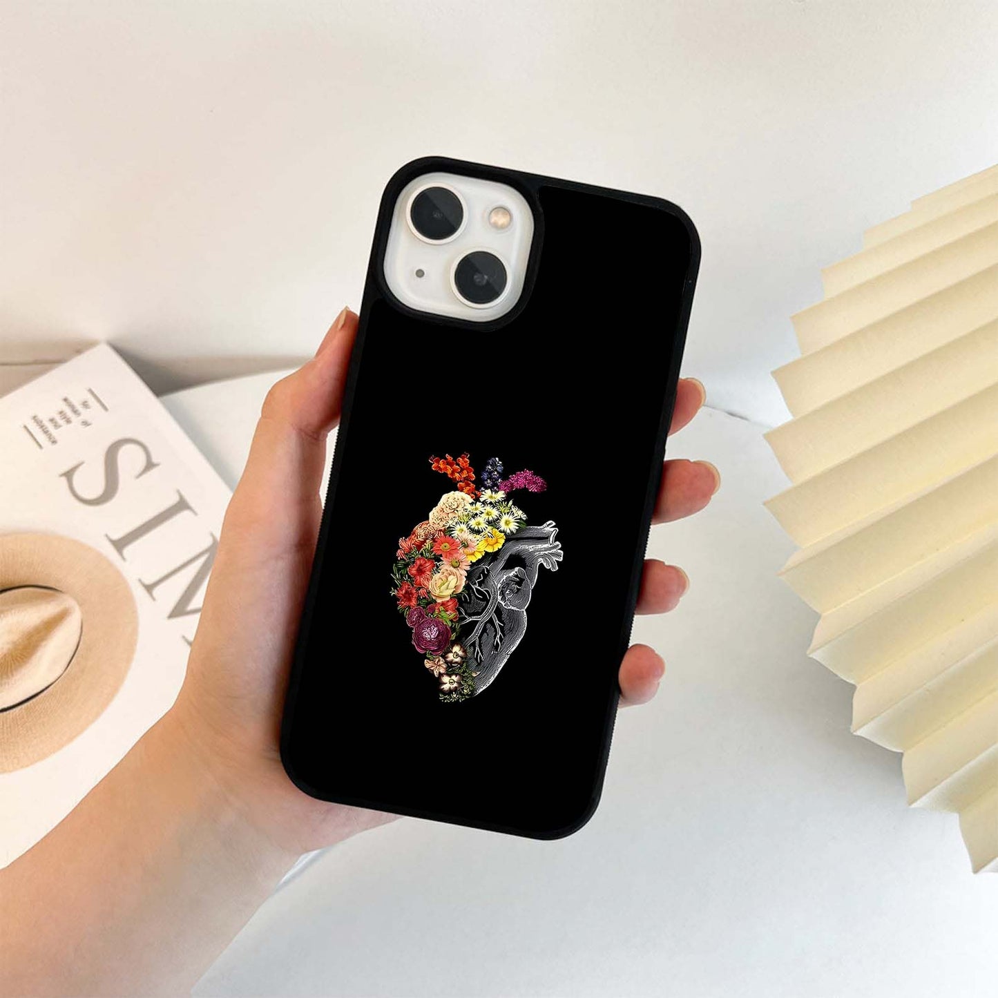 Heart Garden Queen Glass Case