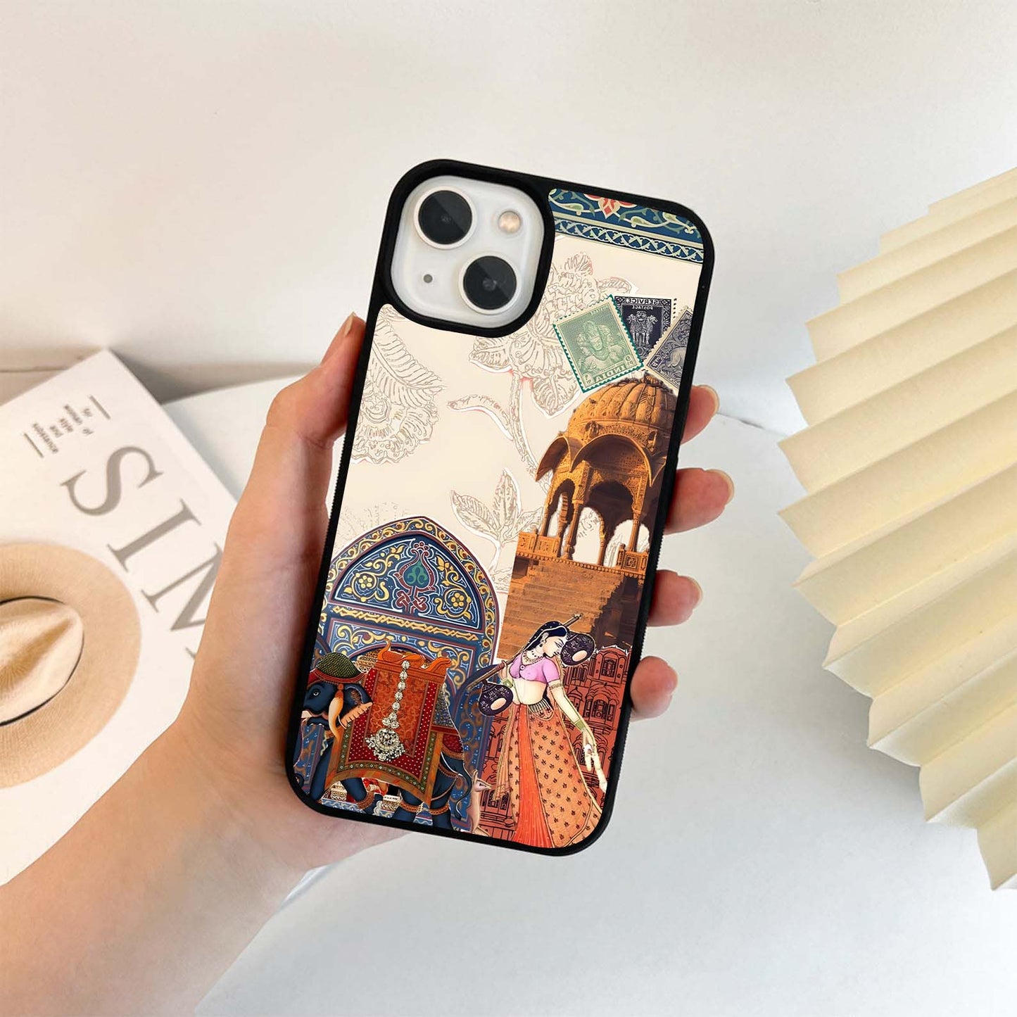 Royal India Collage Glass Case