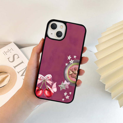 Little Heart Cheery Cup Glass Case