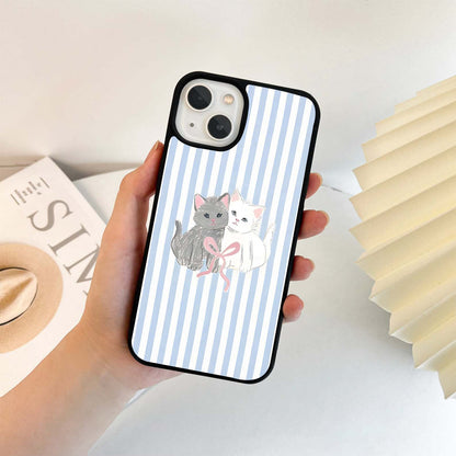 Lovely Cat Glass Case