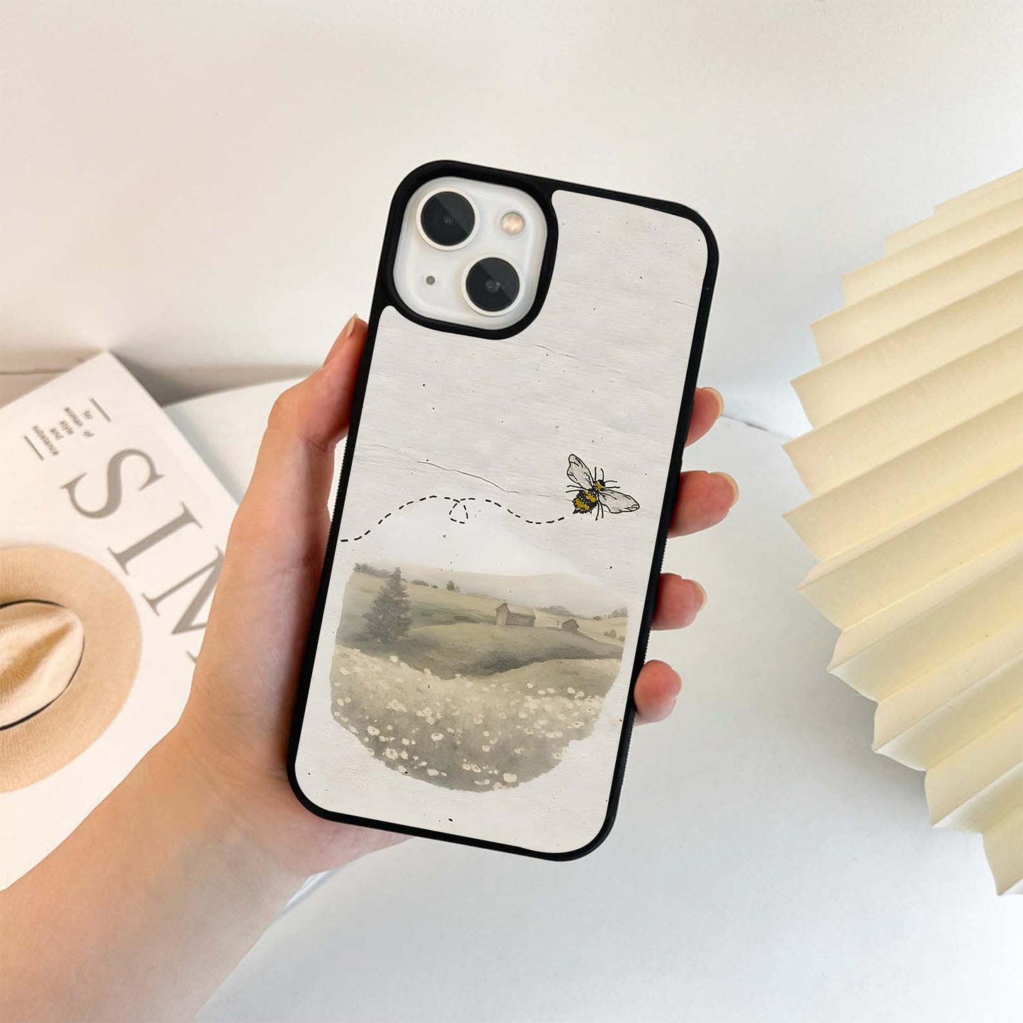 Lockscreen Bean Glass Case