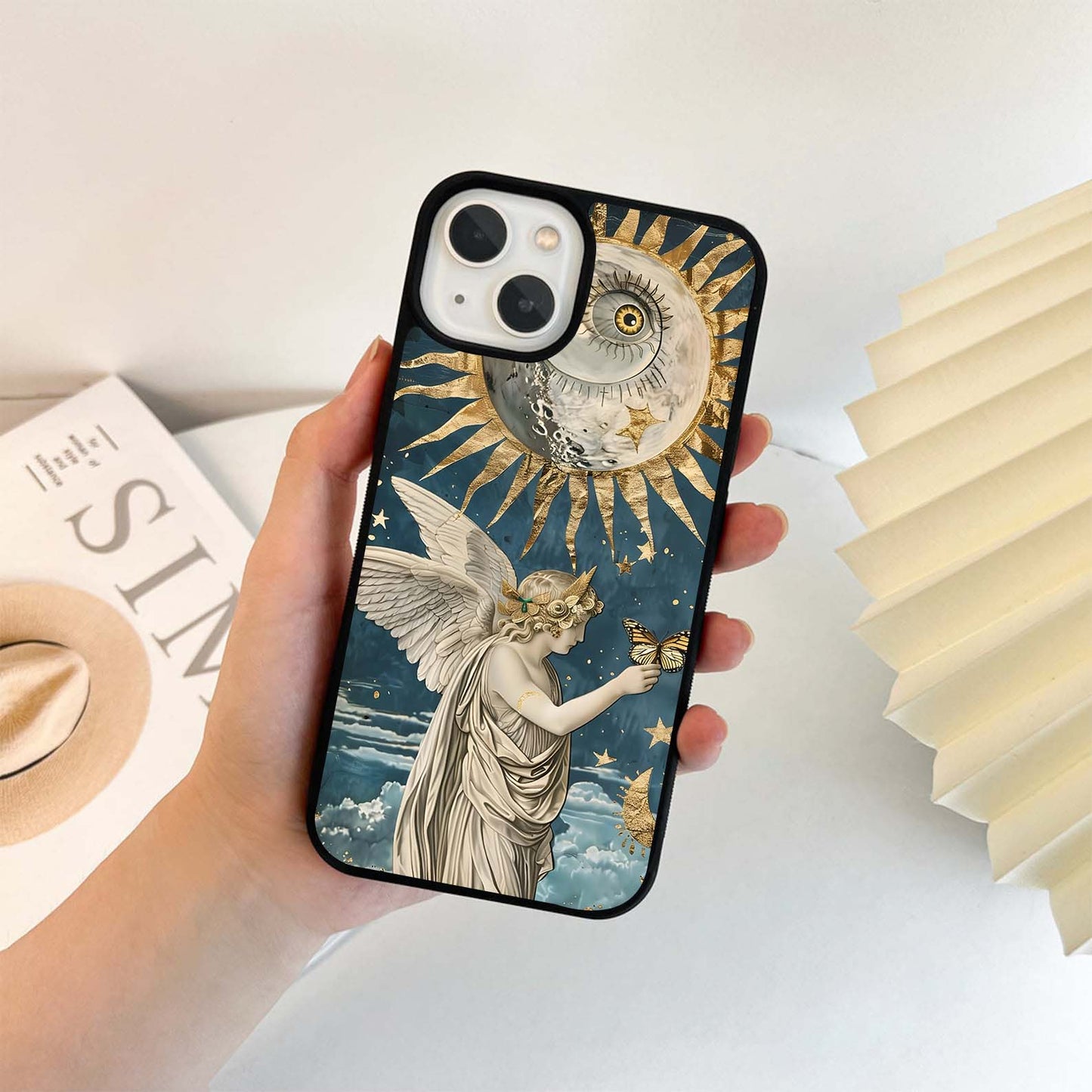 Whimsigoth Angel Glass Case