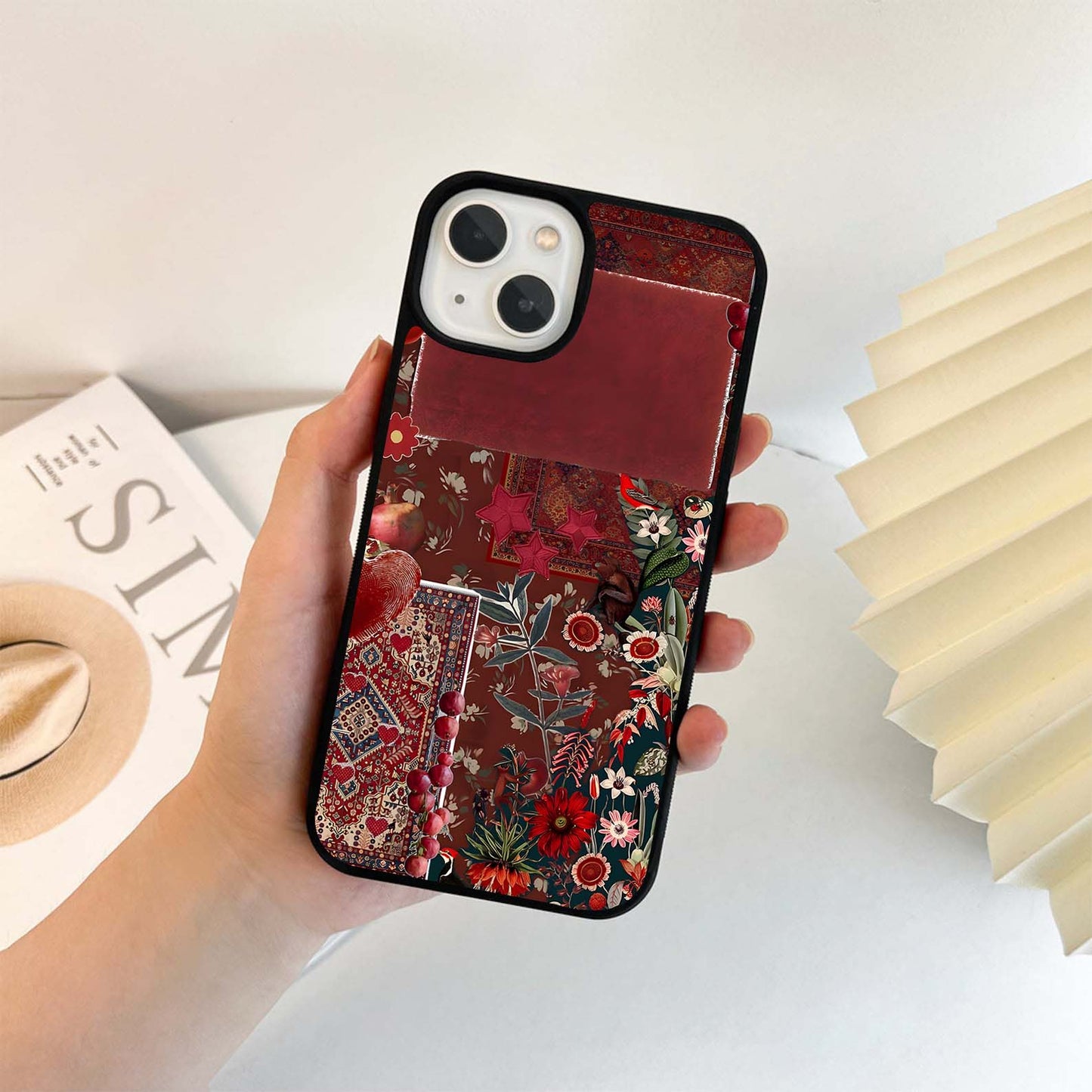 Wine Dream Bloom Glass Case