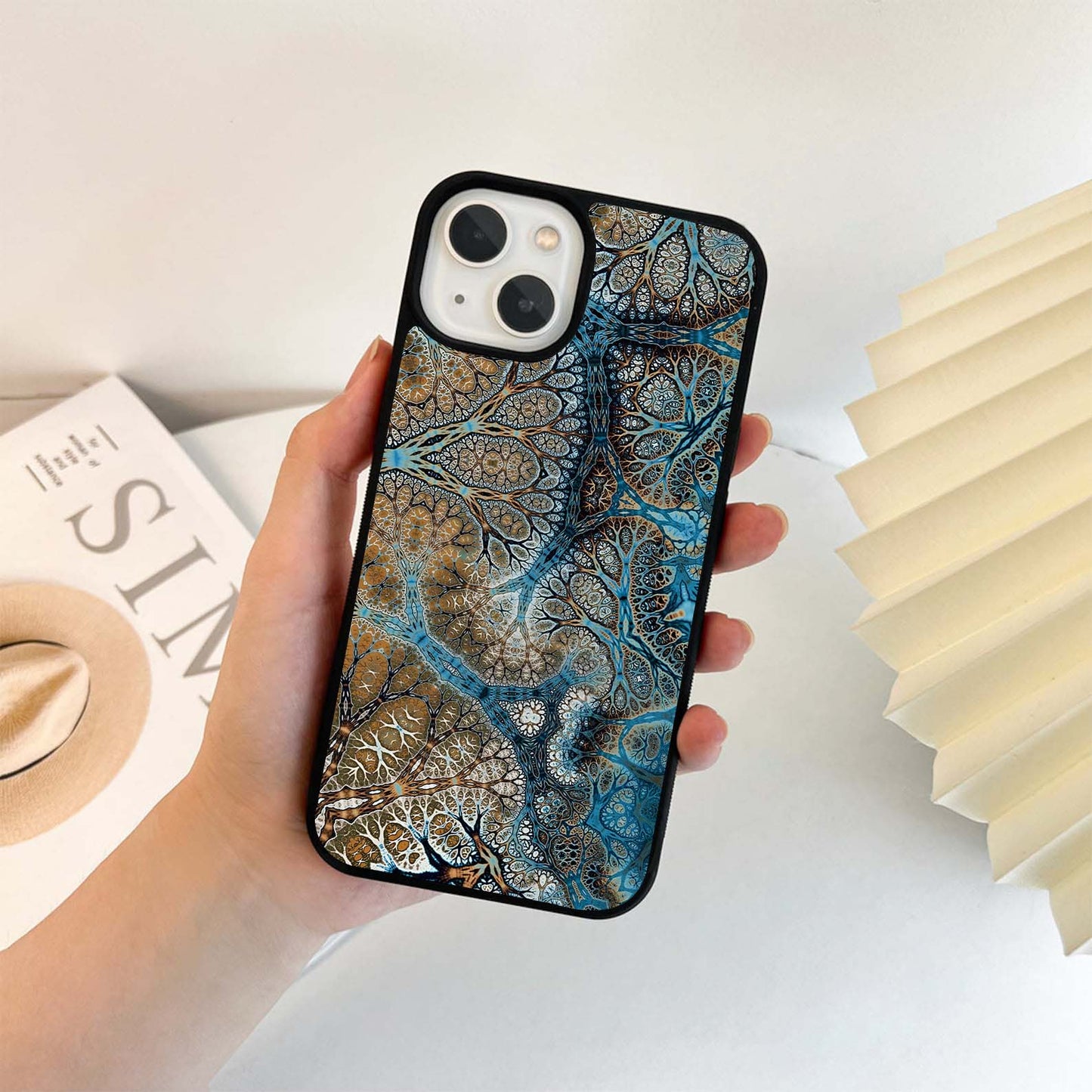 Mystic Root Web Glass Case