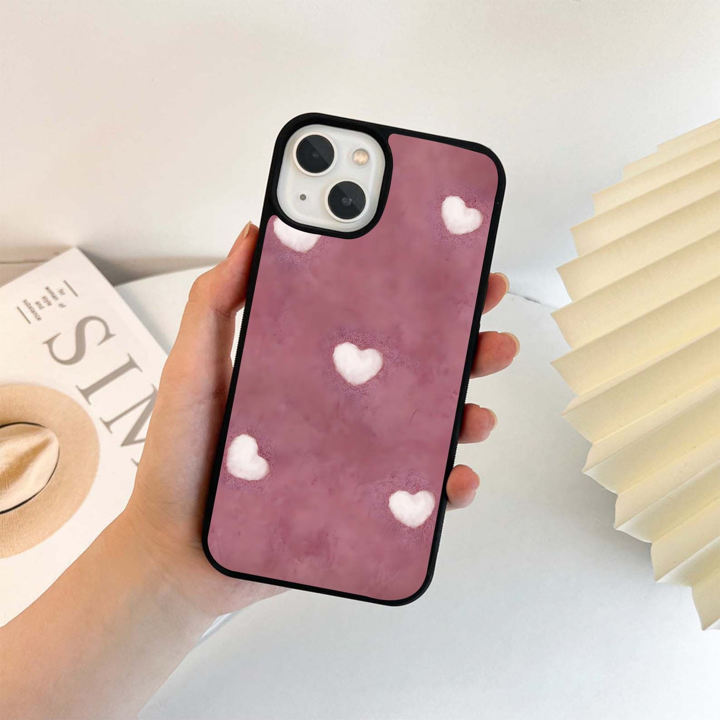 Heartfelt Blush Glass Case