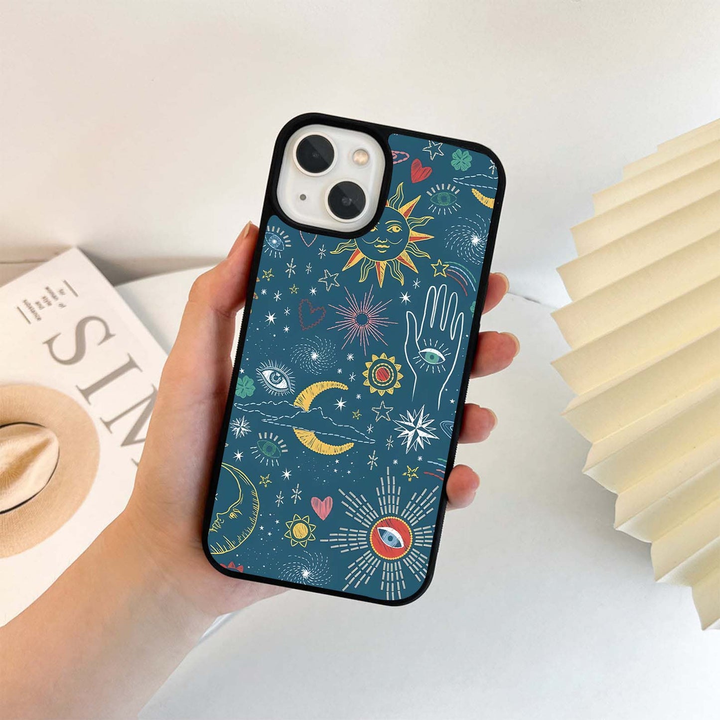 Miracle Universe Pattern Glass Case