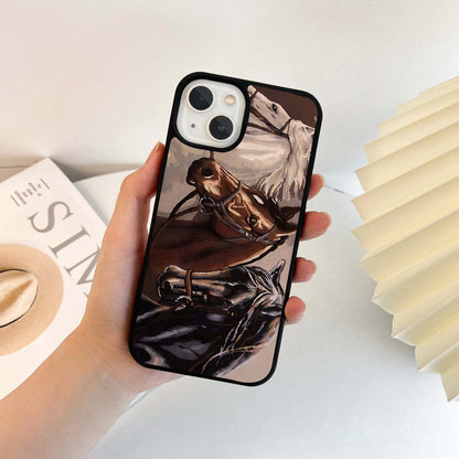 Wild Trio Gallop Glass Case