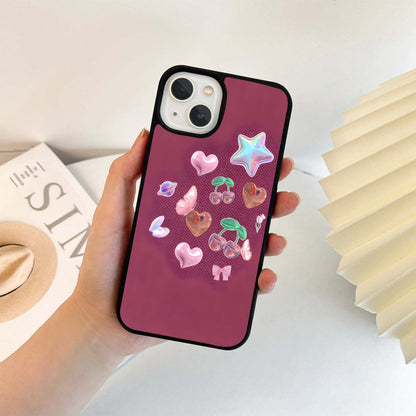 Patc Free Pink Aesthetic Glass Case