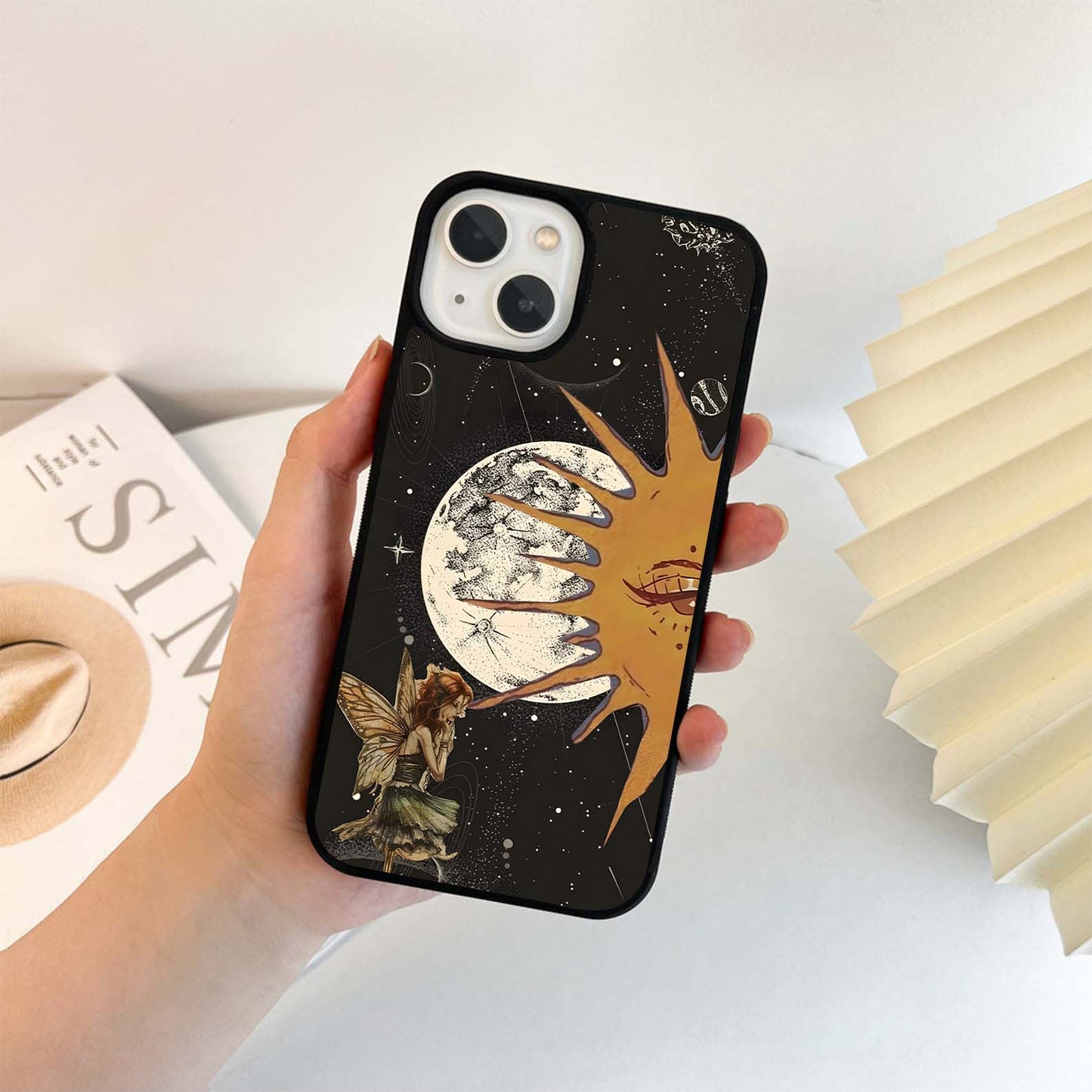 Cosmic Fairy Gaze Glass Case