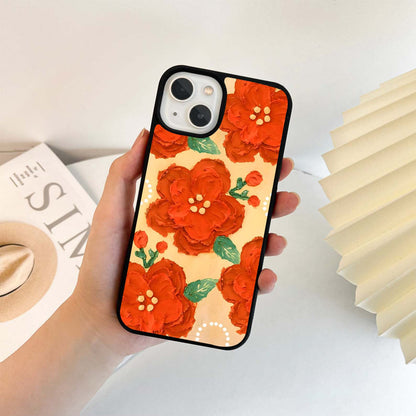 Midnight Flowers Rise Glass Case