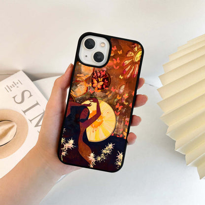 Radiant Citrus Dance Glass Case