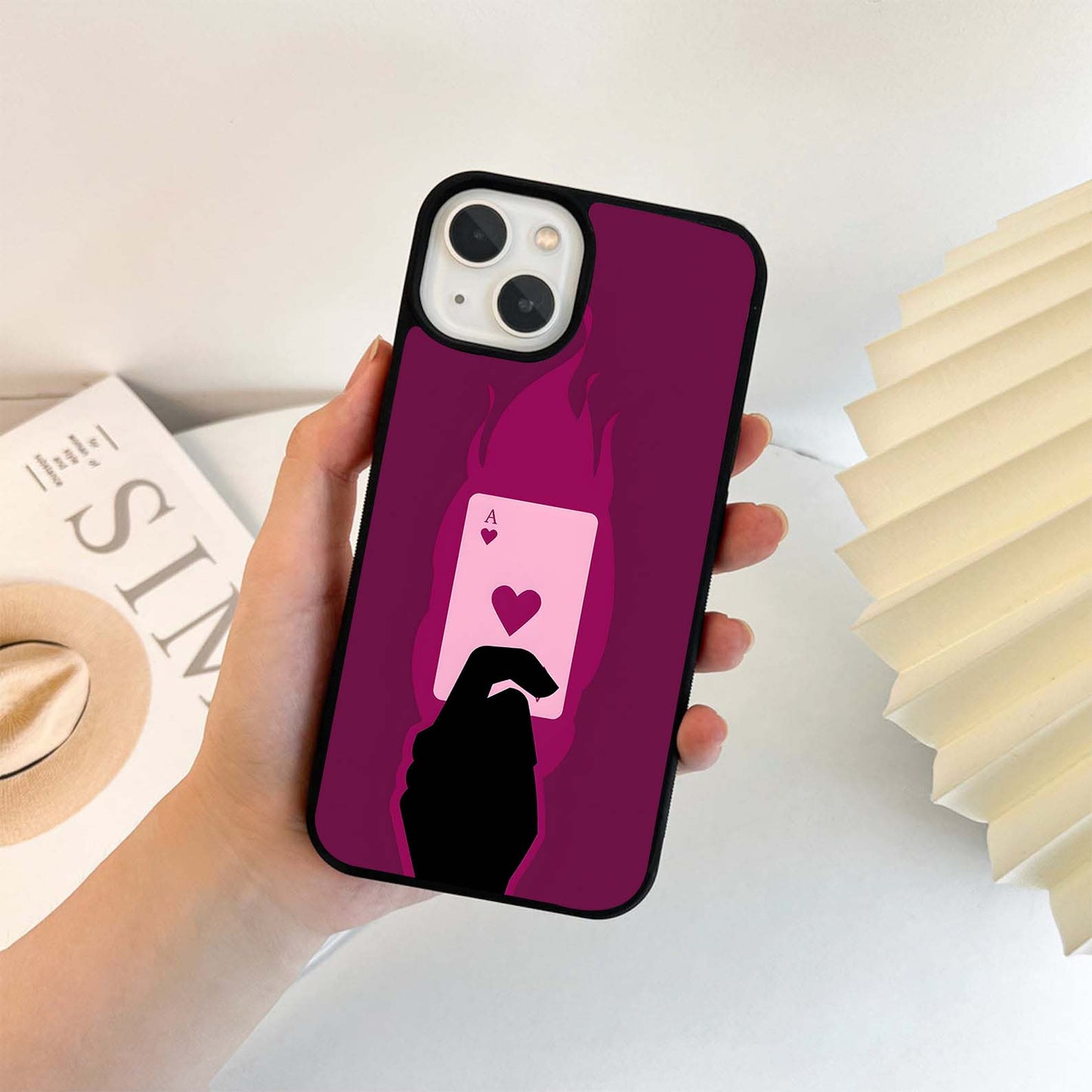 Pink Firing Hand Glass Case