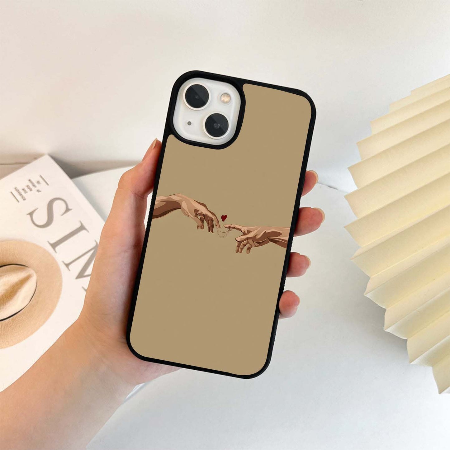 Blossom Calm Hands Glass Case