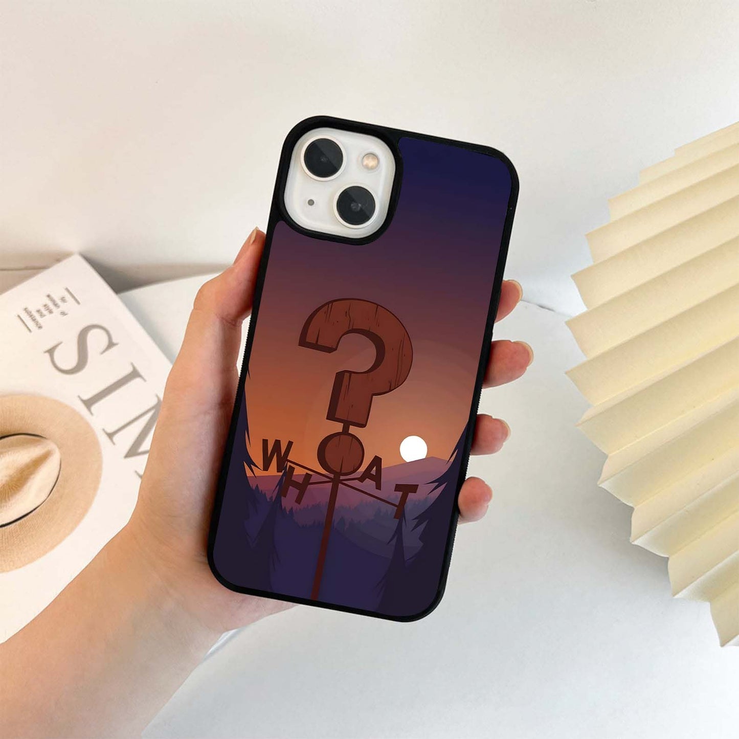 Mystery Sky Sign Glass Case