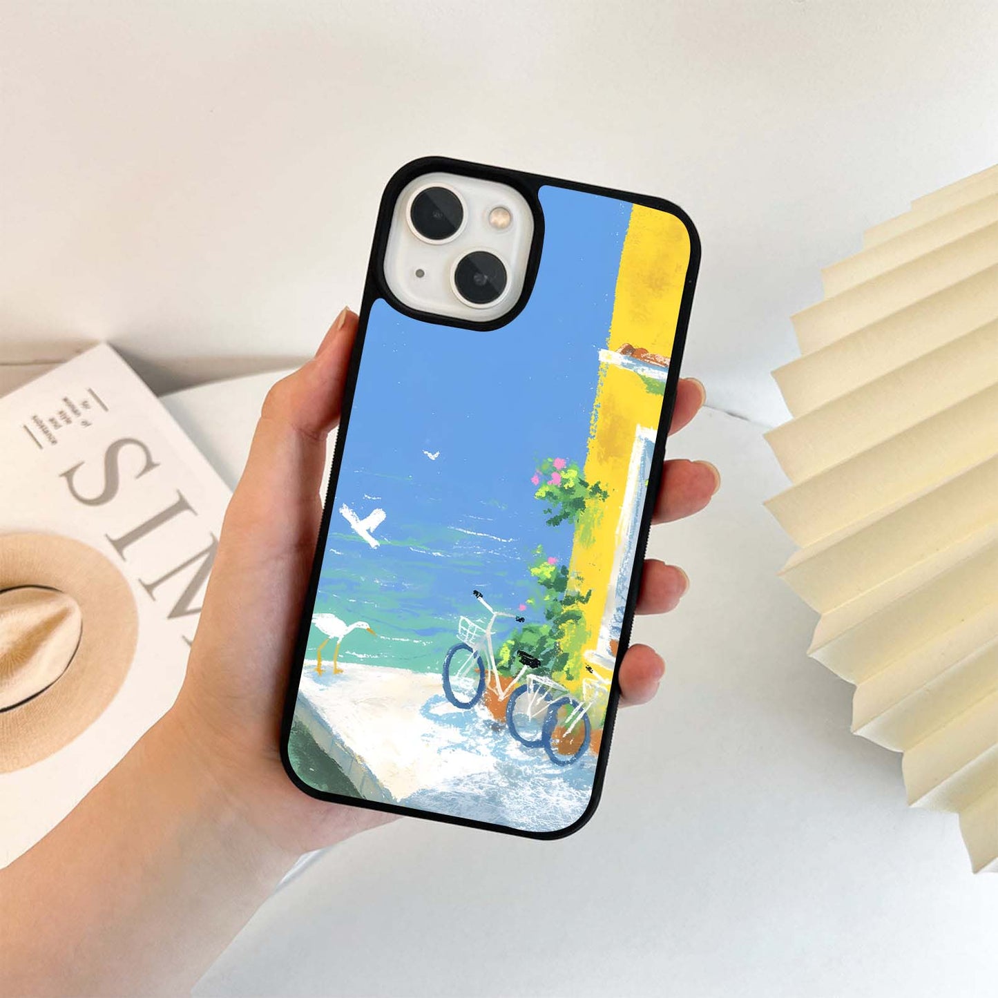 Blush Bloom Rise Glass Case