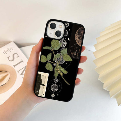 Moonlit Crane Harmony Glass Case