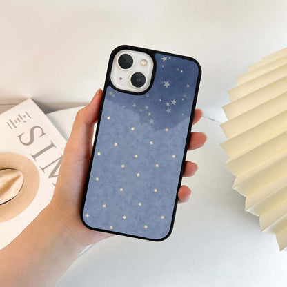 Soft Star Drizzle Glass Case