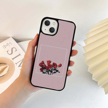 Roses In Box Glass Case