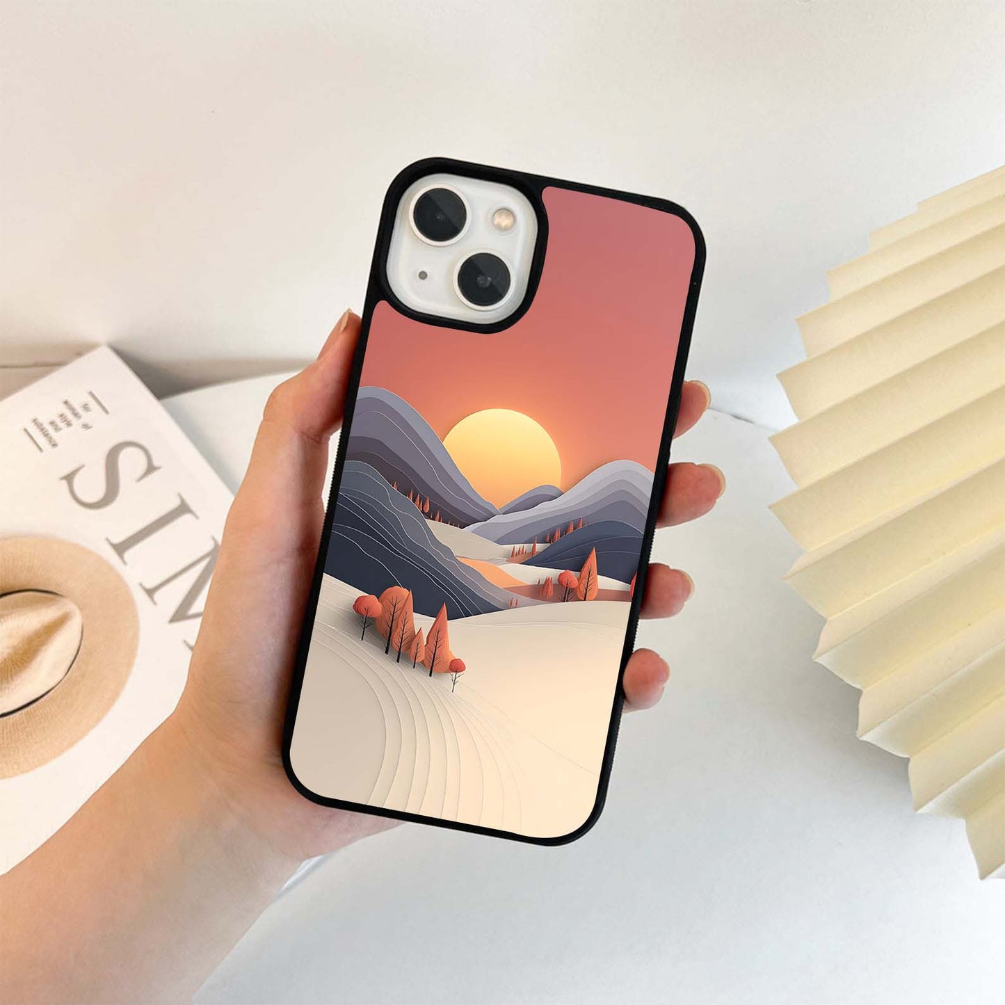 Abstracto Sunrise Glass Case