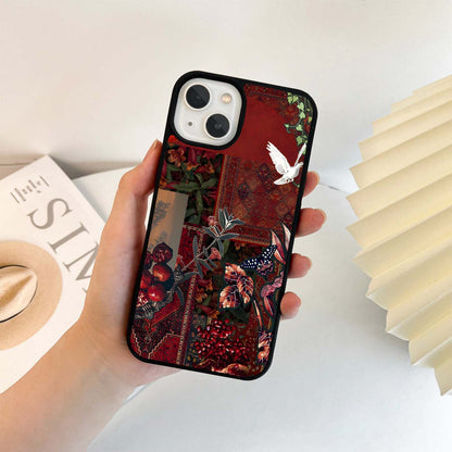 Blush Cloud Garden Glass Case