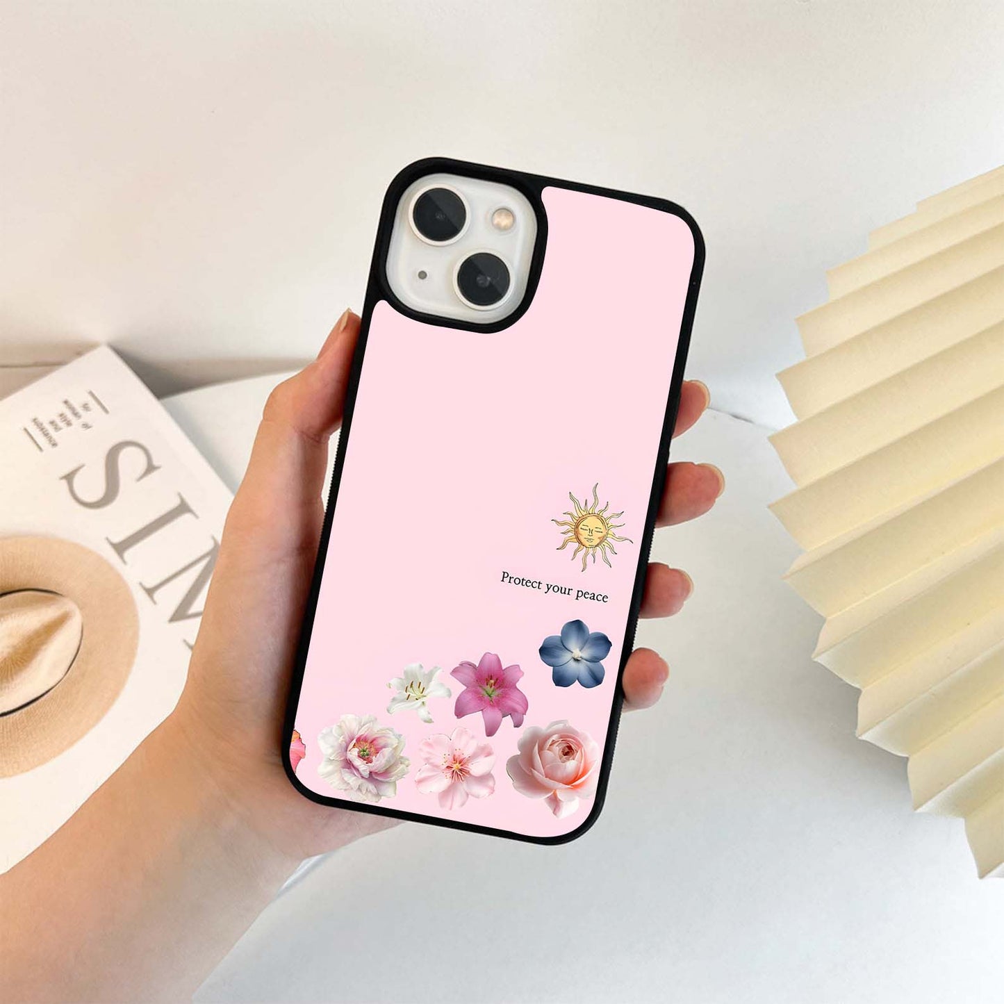 Protect Your Peace Glass Case