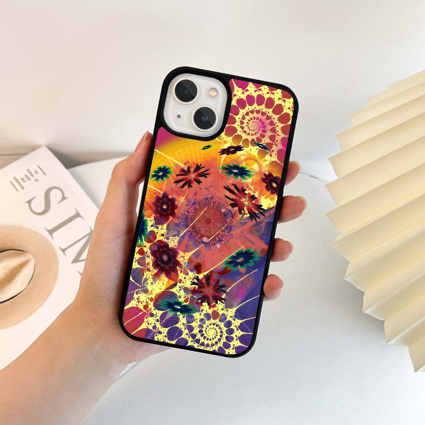 Psy Bloom Spin Glass Case