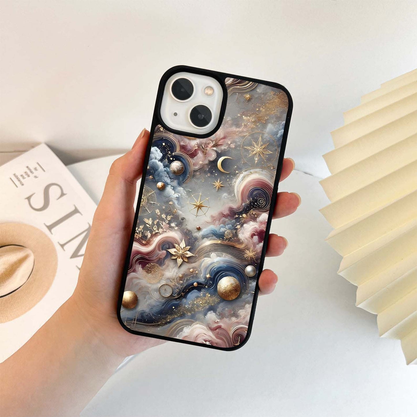 Pastel Wind Bloom Glass Case