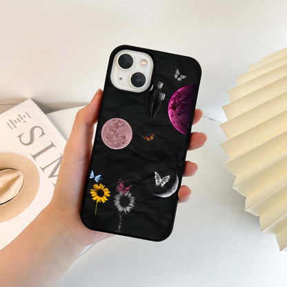 Cosmic Butterfly Bloom Glass Case