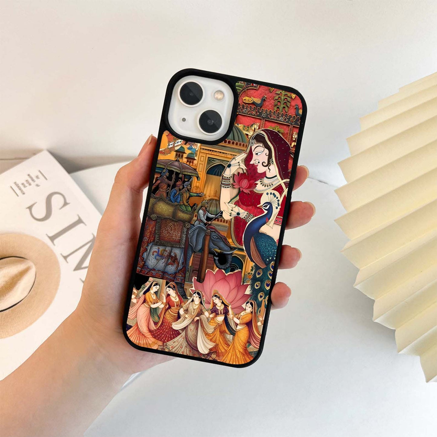 Royal India Art Glass Case