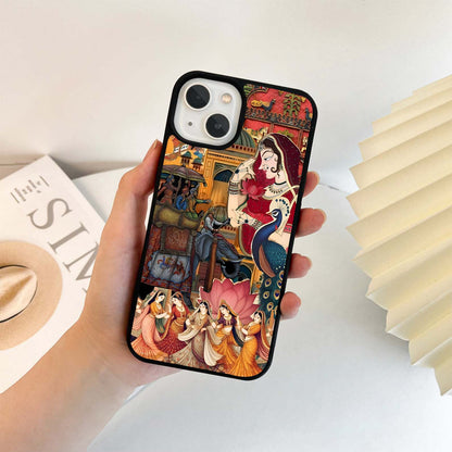 Royal India Art Glass Case