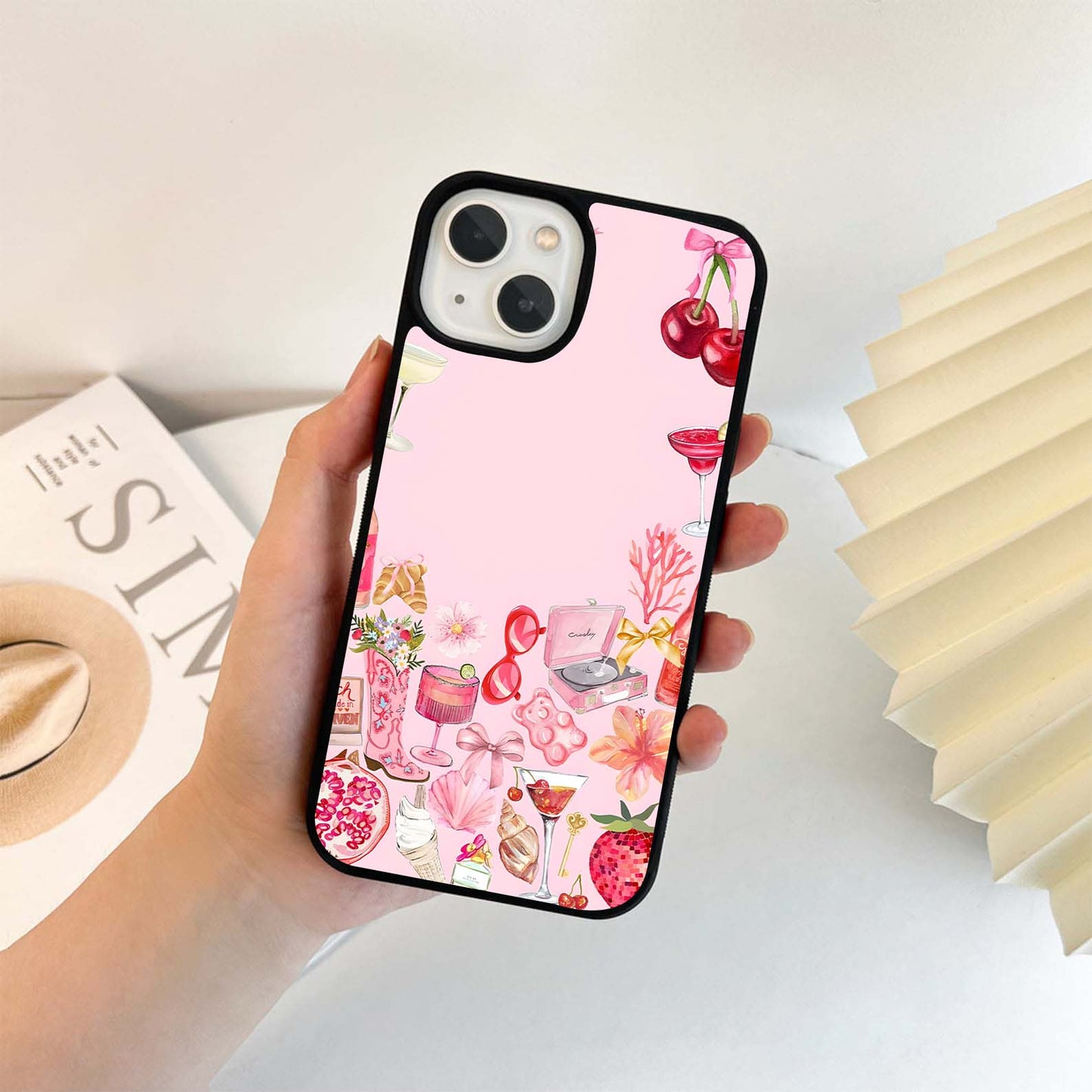 Aesthetic Daily Routine Glass Case