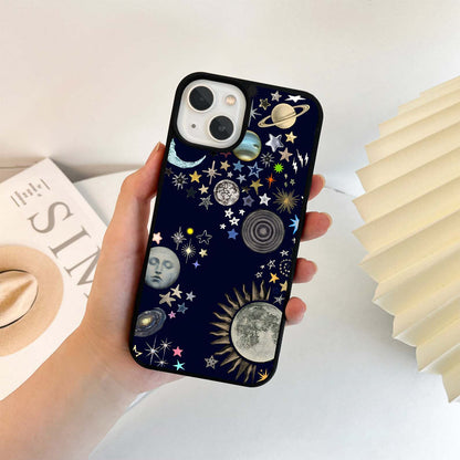 Dark Universe Pattern Glass Case