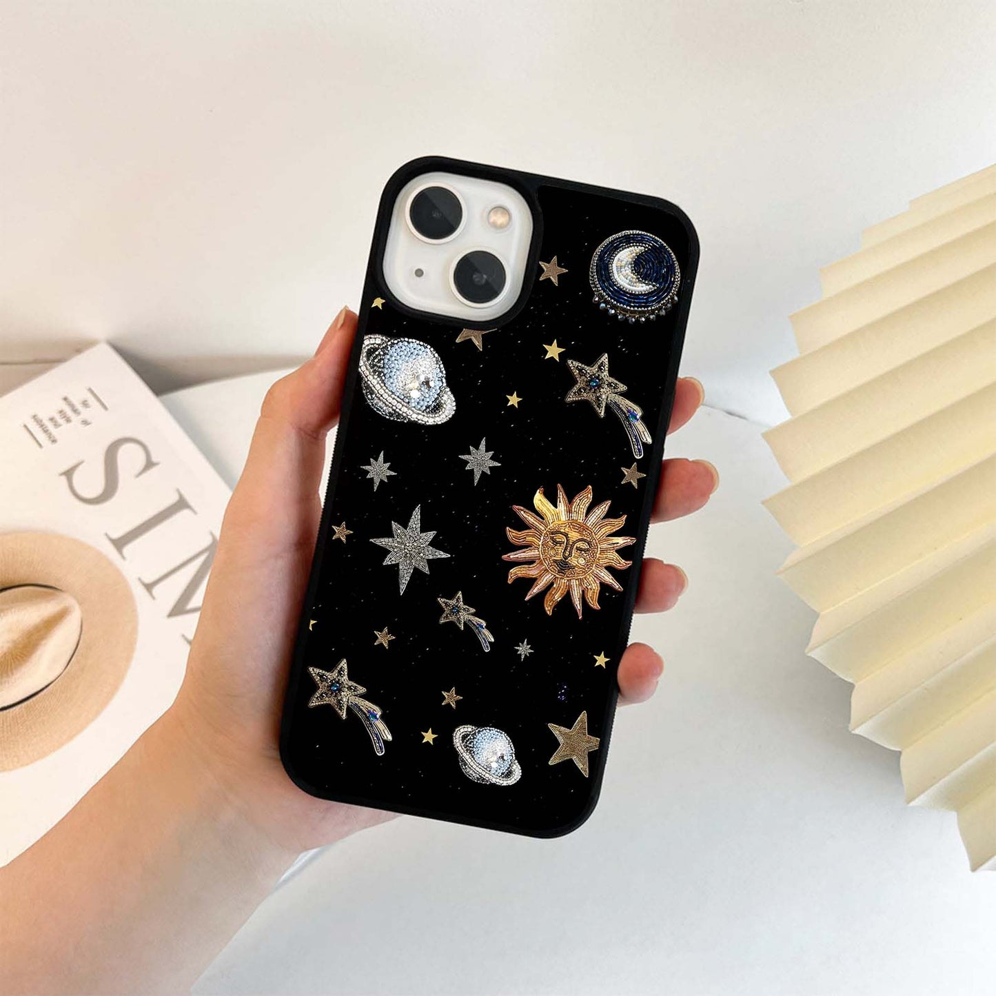 Beaded Cosmic Dreams Glass Case