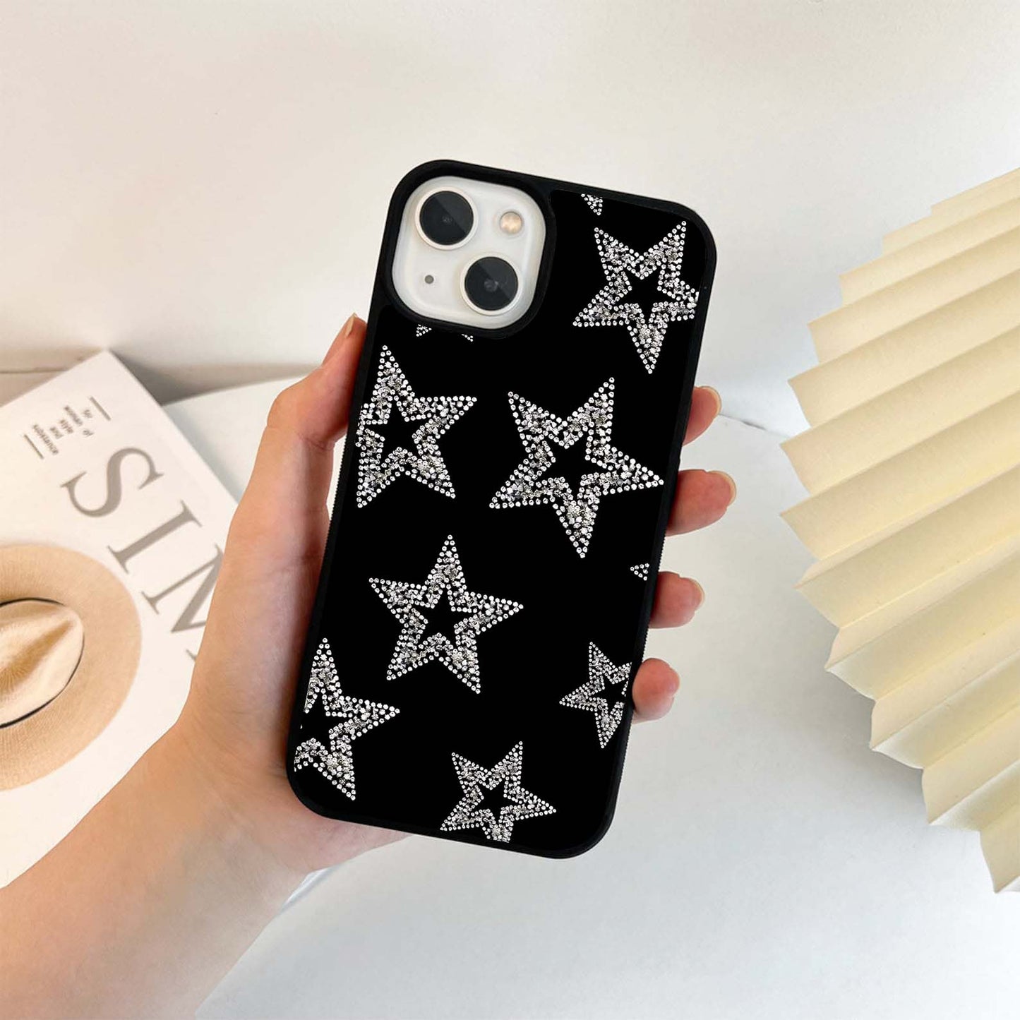 Stone Star wallpaper Glass Case