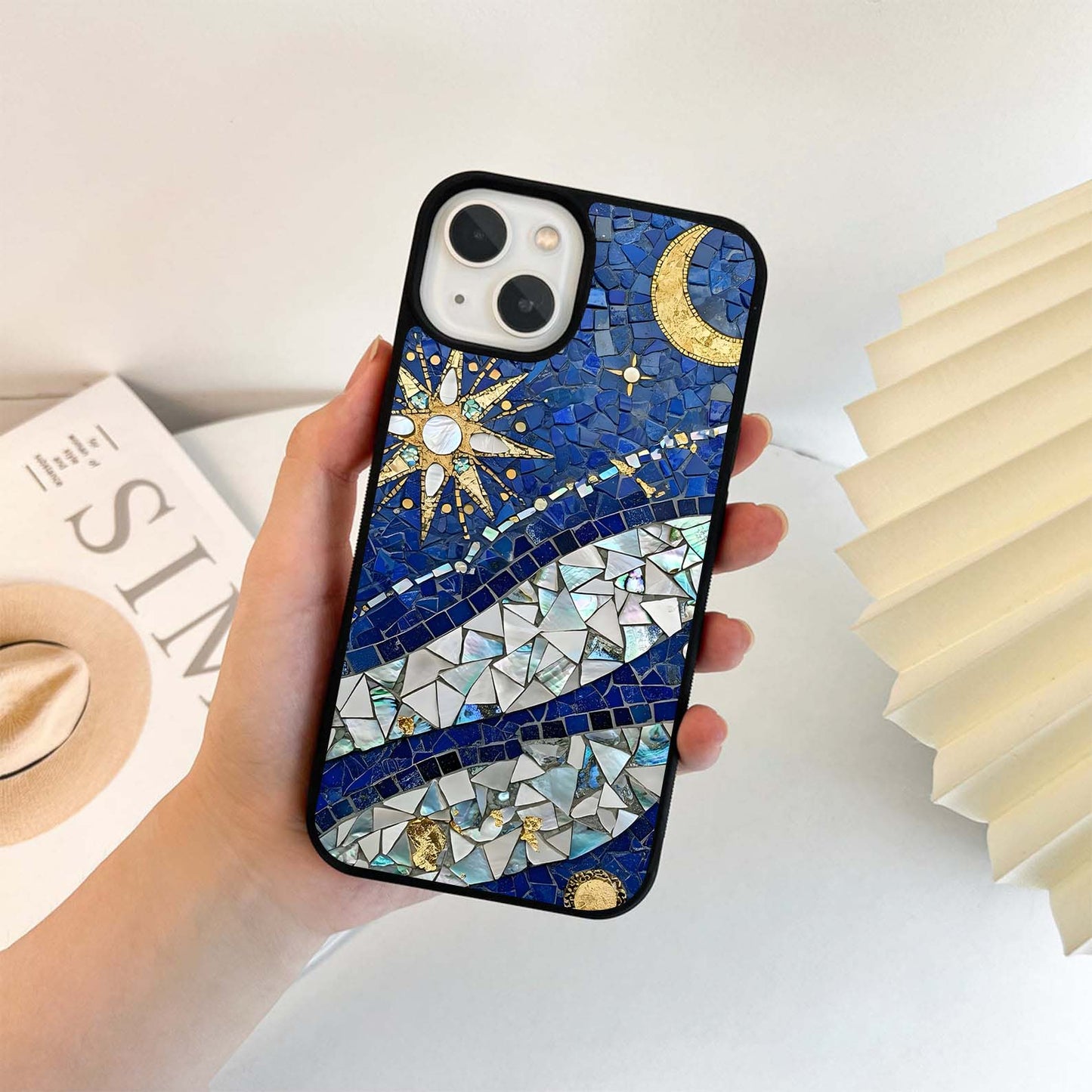 Serene Crane Flight Glass Case