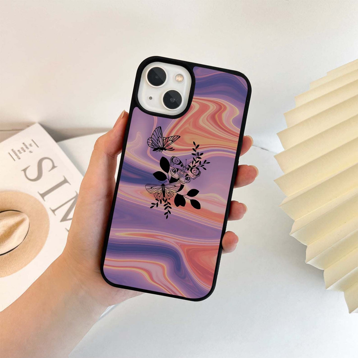 Butterfly Dream Haze Glass Case