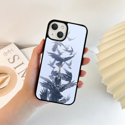 Wings Beyond Sky Glass Case