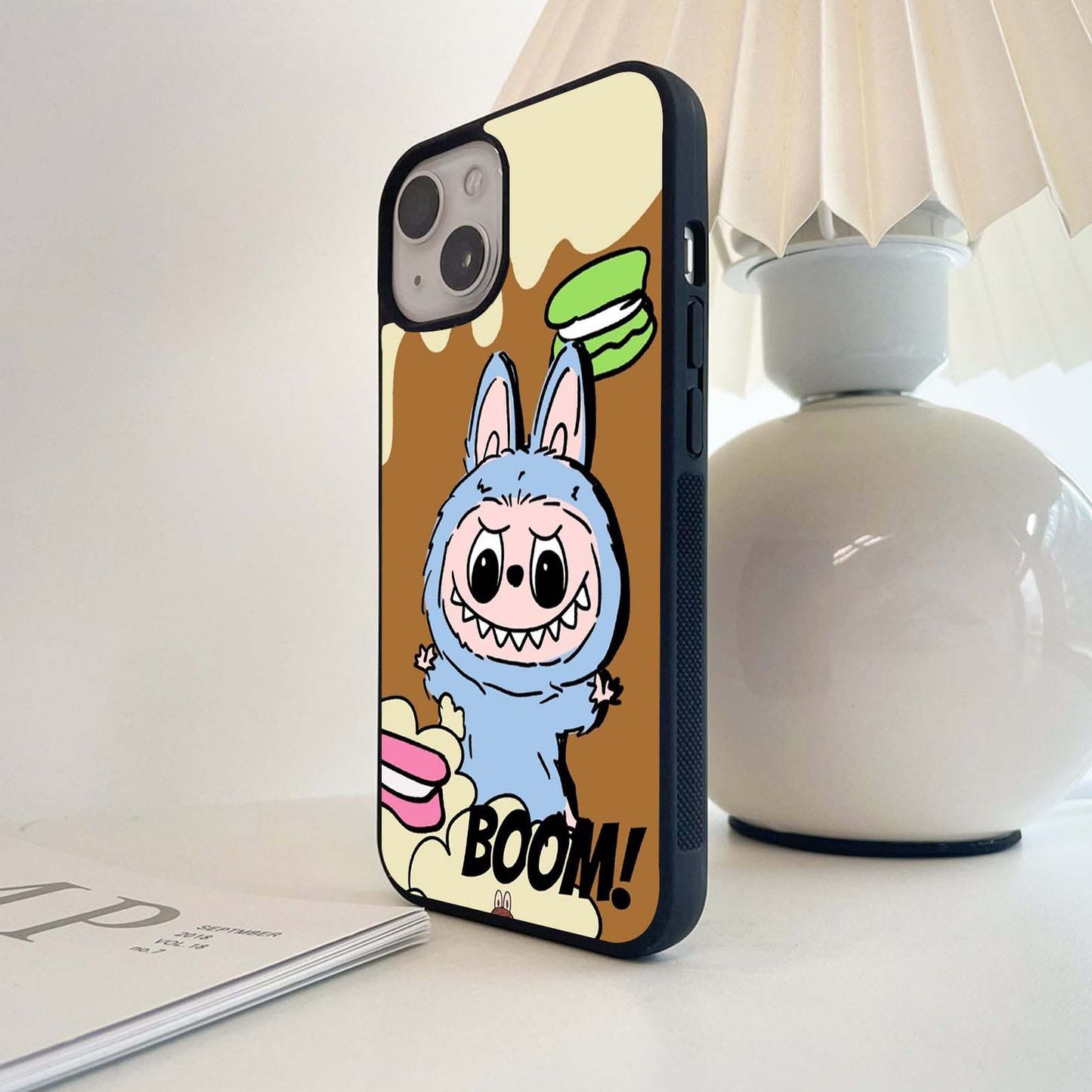 Boom Labubu Glass Case