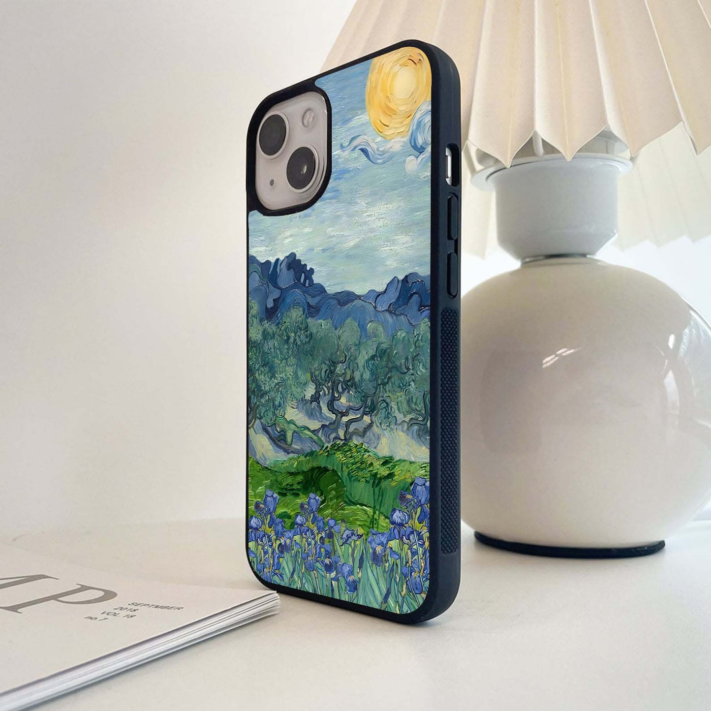 Soft Shore Sunset Glass Case